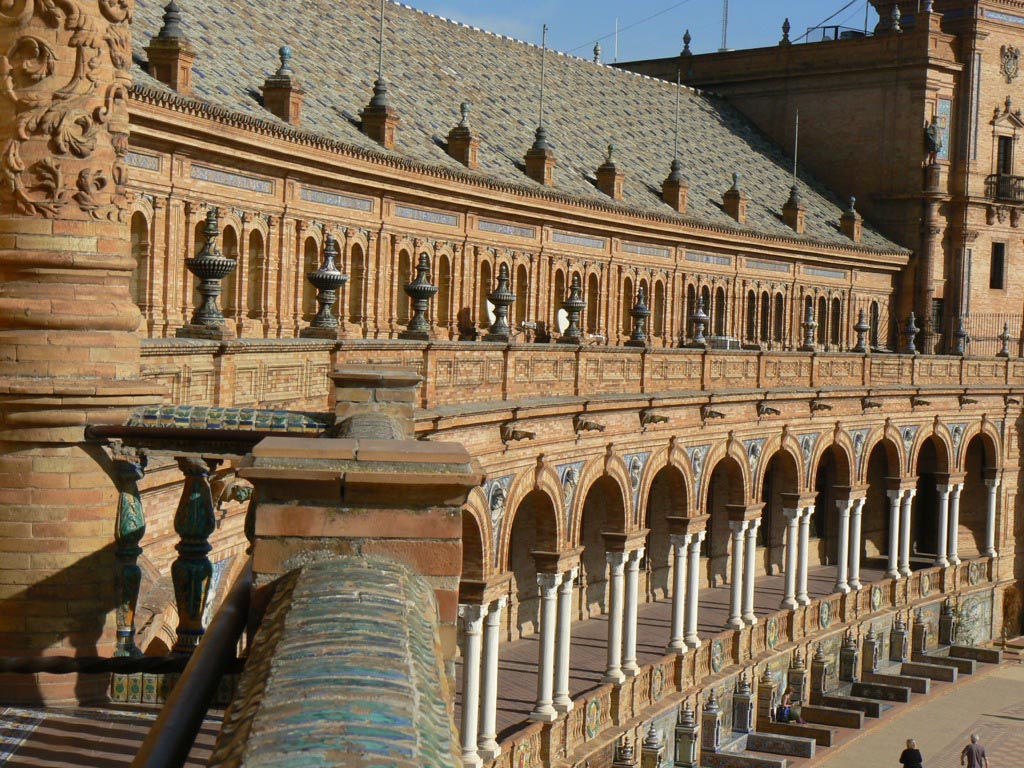 Place d'Espagne, Séville, Espagne (Hasamélis)