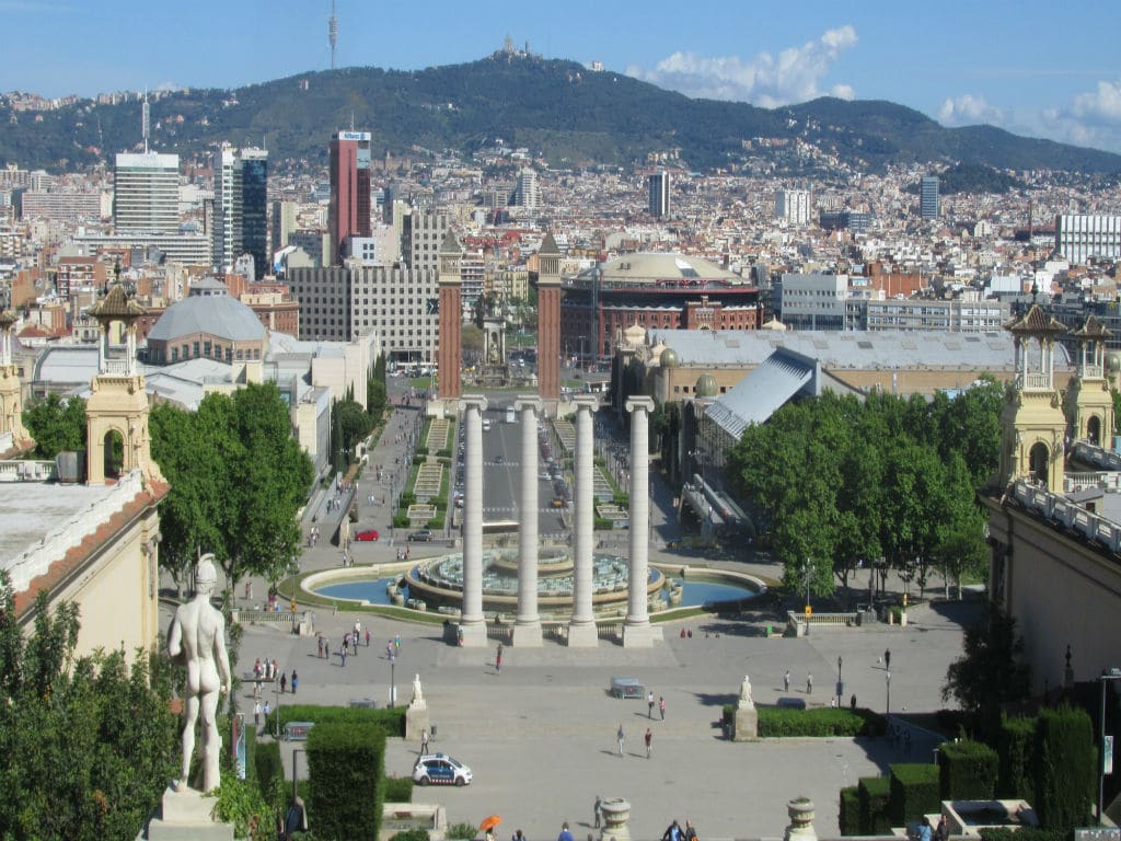 Montjuic, Barcelone, Espagne (Hasamélis)