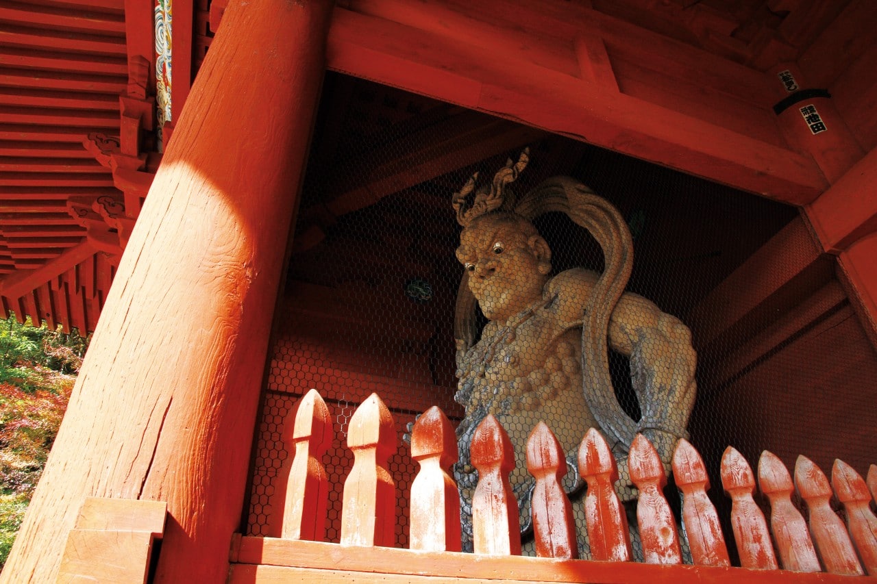 Daimon gate, Temple de Kongobu Ji, Mont Koya, Japon (The Island Kings / Flickr)