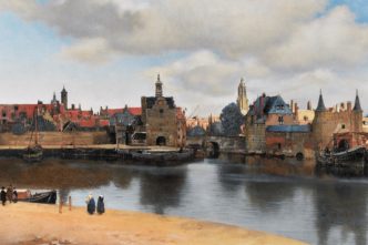 Johannes Vermeer, Vue de Delft, 1661, Pays-Bas (Mauritshuis)