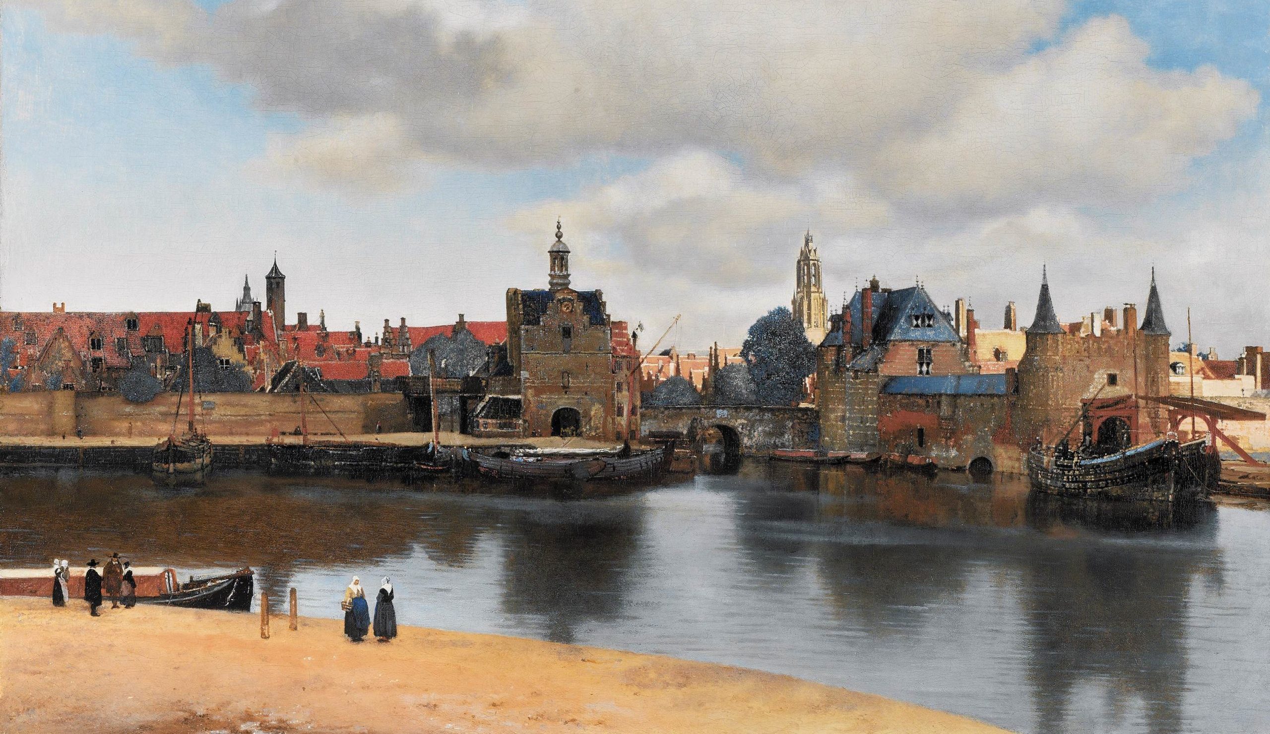 Johannes Vermeer, Vue de Delft, 1661 (Mauritshuis)