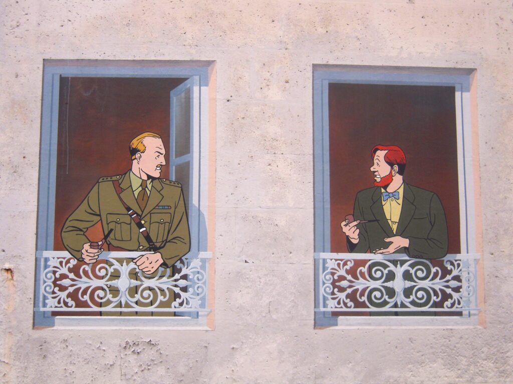 Blake et Mortimer, 
Edgar P. Jacobs, 1950-2000 (Patrick Janicek / Flickr)